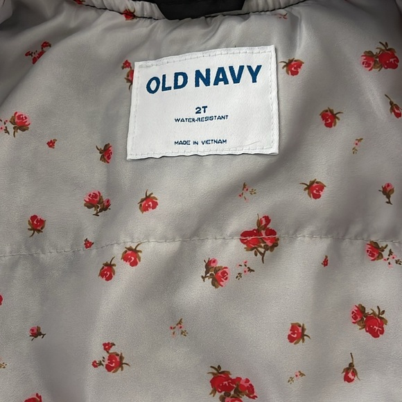 Old Navy Toddler 2T Black Jacket - Picture 3 of 5